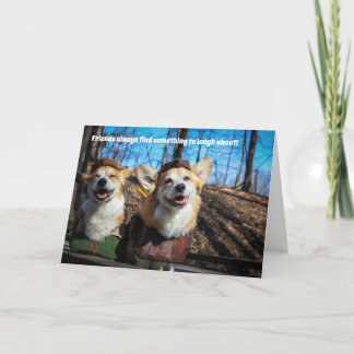 Cartão Robin Hood Corgi Amigos