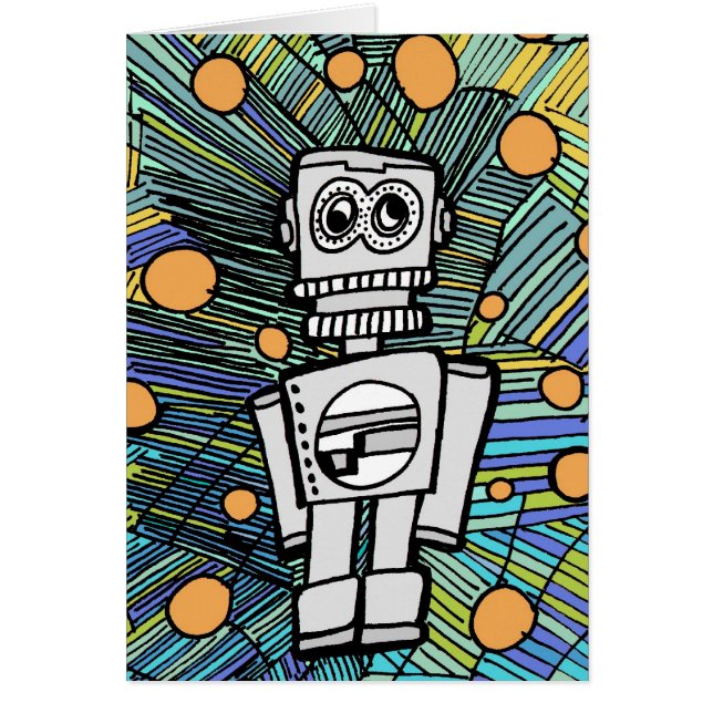 CARTÃO ROBÔ DE CLANKY M-12 (Frente)