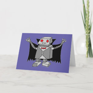 Cartão Robot Vampire