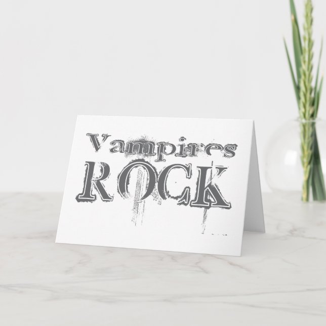 Cartão Rocha dos Vampiros (Frente)