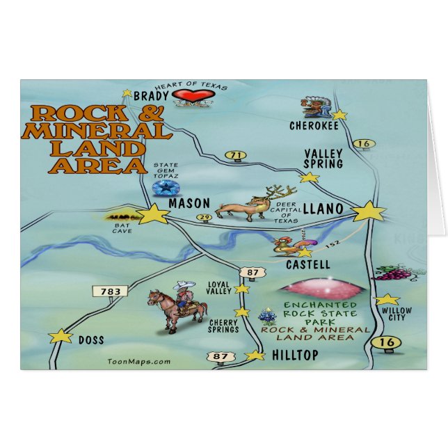 Cartão Rocha & Mineral (Frente Horizontal)