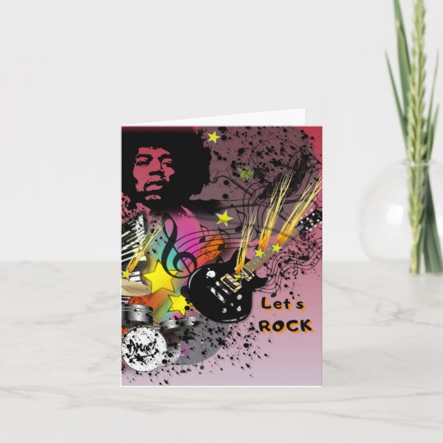 Cartão rocha vamos (Frente)