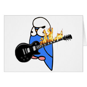 Cartão Rochas de Budgie