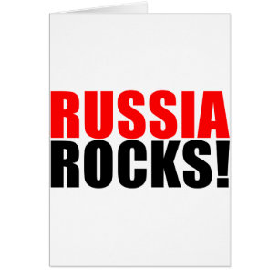 CARTÃO ROCHAS DE RÚSSIA