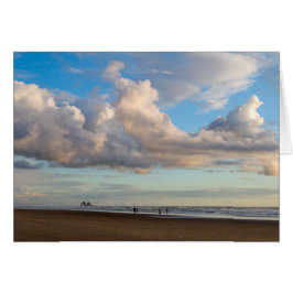 Cartão Rochas gêmeas e o céu azul grande