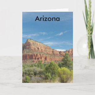 Cartão Rochas vermelhas em Sedona