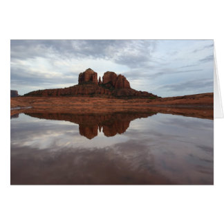 Cartão Rochas vermelhas em Sedona