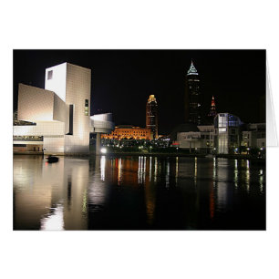 Cartão Rock and Roll Hall of Fame Cleveland Ohio