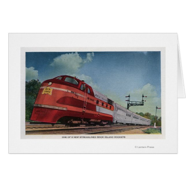 Cartão Rock Island RocketStreaming (Frente Horizontal)