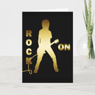 CARTÃO ROCK ON