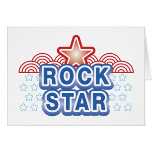 Cartão Rock Star