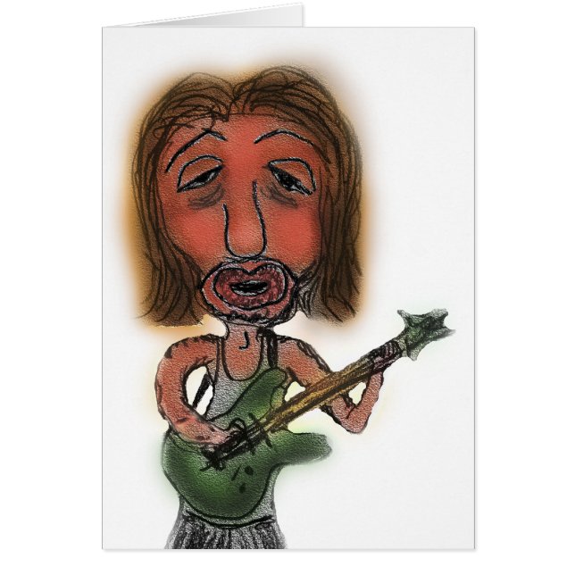 Cartão Rocker esquecido (Frente)