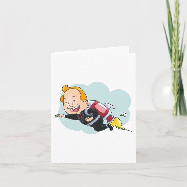 Cartão Rocket Man (Criador carregado)