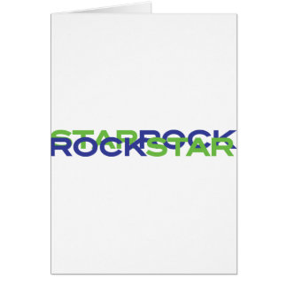 Cartão rockstar