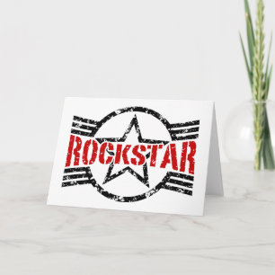 Cartão Rockstar