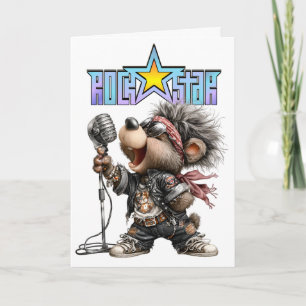 Cartão ROCKSTAR