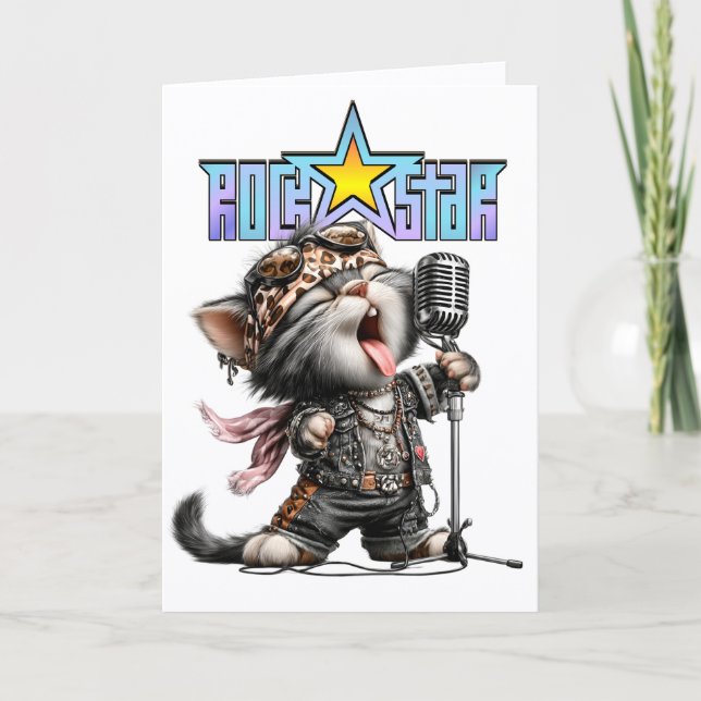 Cartão ROCKSTAR (Frente)