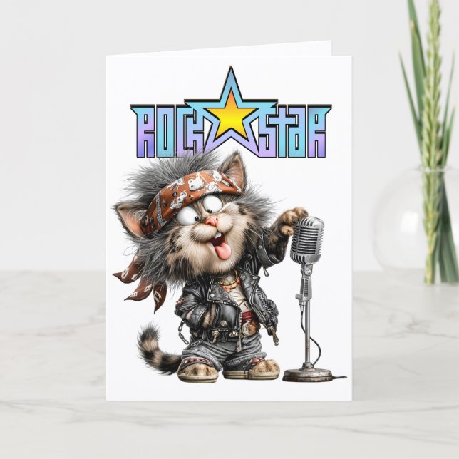 Cartão ROCKSTAR (Frente)