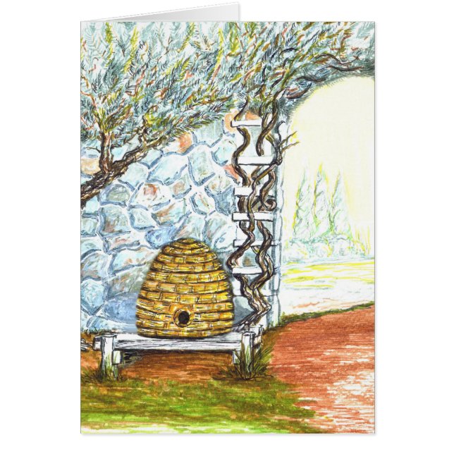 Cartão rockwall com skep (Frente)