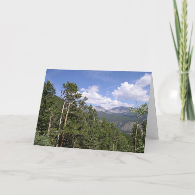 Cartão Rocky Mountain (Frente)