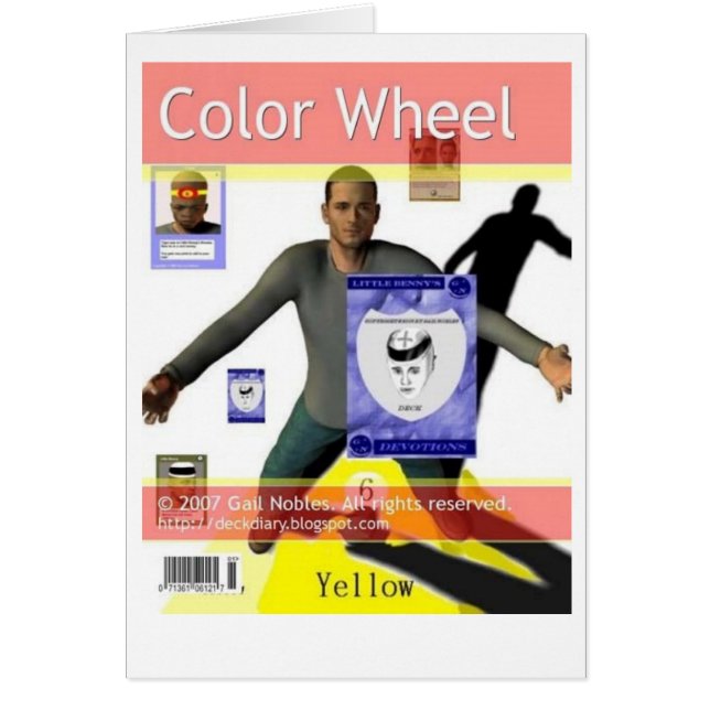 Cartão Roda de cor (Frente)