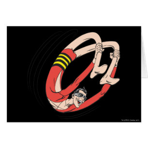 Cartão Roda do dorso do Homem Plástico