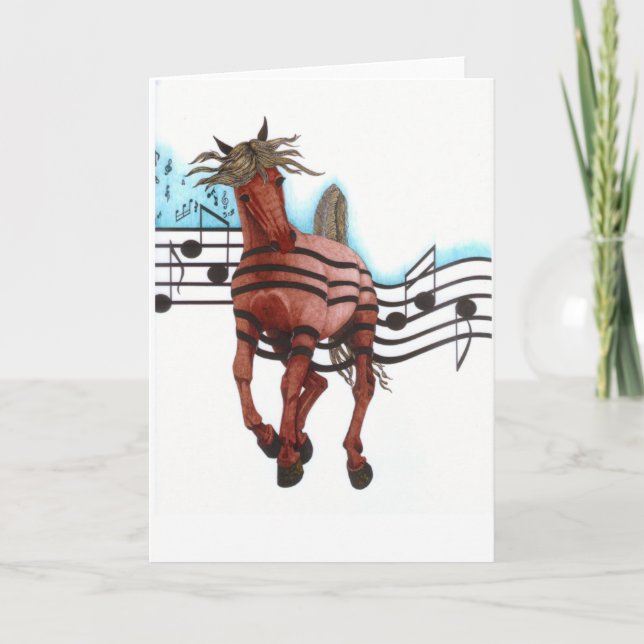 Cartão Rodeio do rock and roll (Frente)