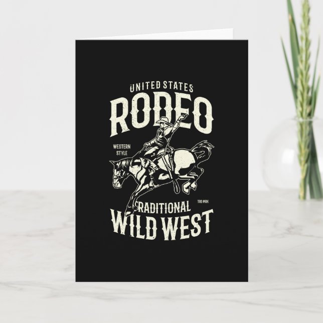Cartão Rodeo (Frente)