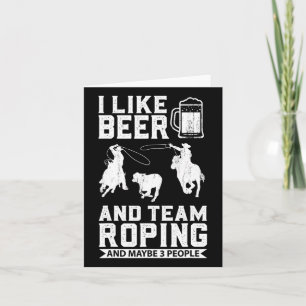Cartão Rodeo Cowboy Barrel Roping Horseback R