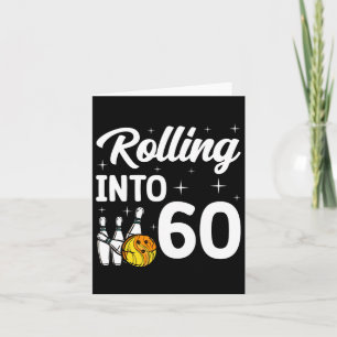 Cartão Rolando para 60 Boliches 60º aniversário