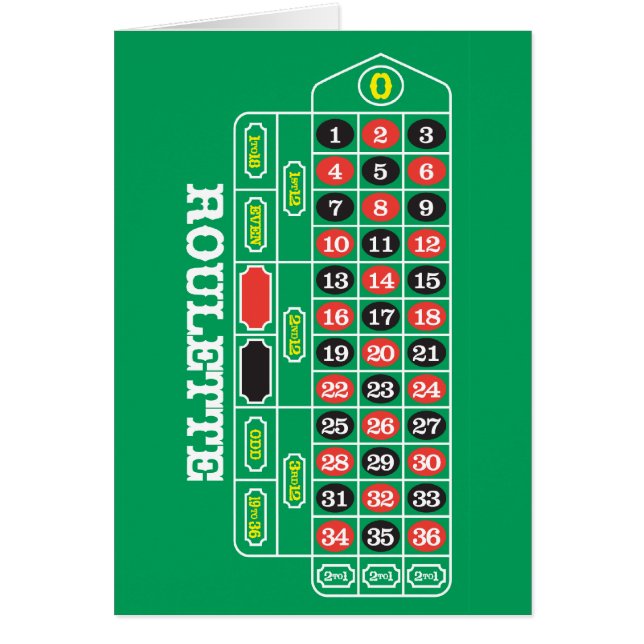 Cartão Roleta (Frente)