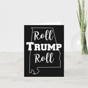 Cartão Roll Trump Roll Partido Republicano Alabama