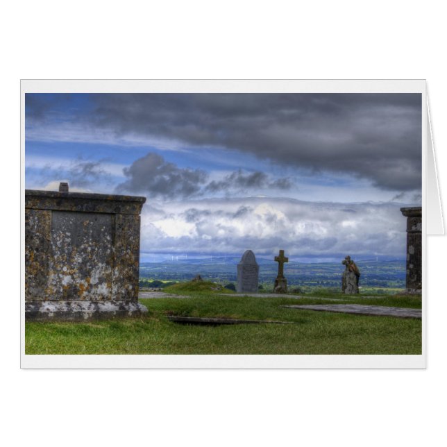 Cartão Rolling Hills de Cashel (Frente Horizontal)