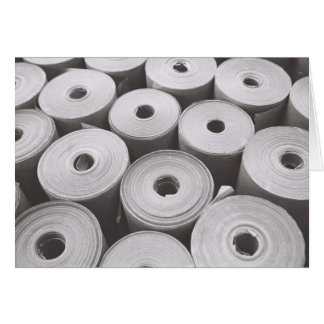 Cartão "Rolls of Paper"