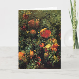 Cartão Romã de Sargent- do cantor de John, Majorca