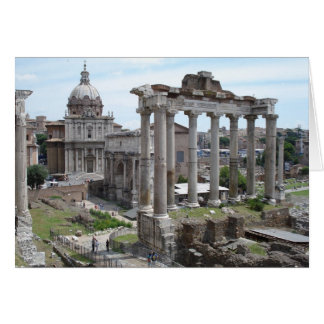 Cartão Roman Ruins