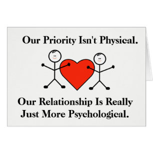 Cartão Romance de Gay Engraçado Psicológico