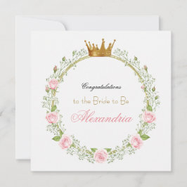 Cartão Romance Enrubescida Personalizada: Rosas e Respira