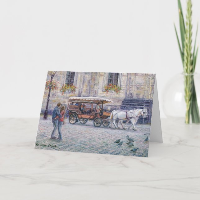 Cartão "Romance Europeu" (Frente)