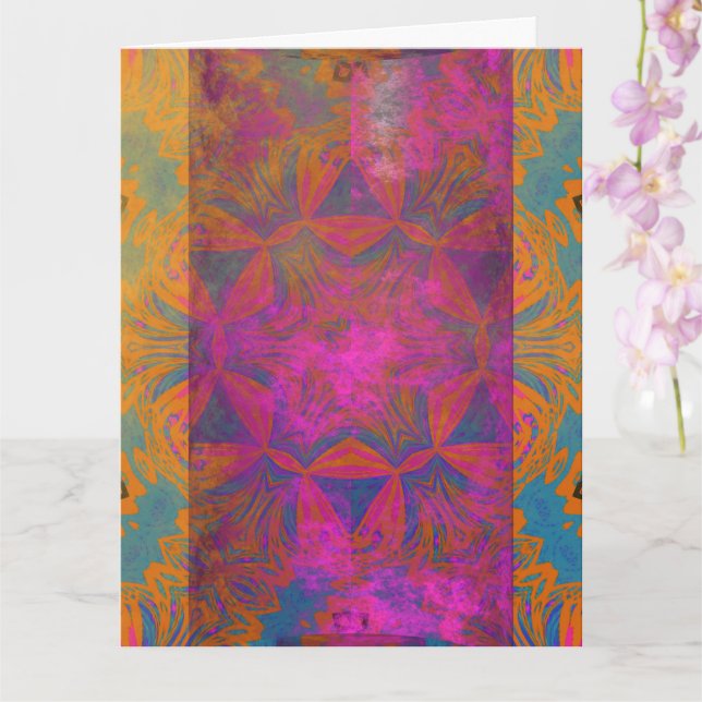 Cartão Romantic Harmony in Soft Shades (Orquídea)