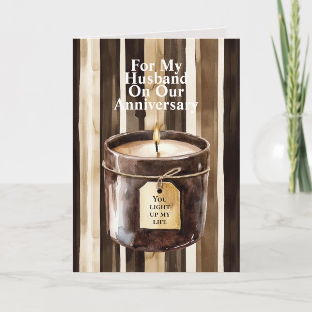 Cartão Romantic I Love You Anniversary Blue Motorcycle (Frente)