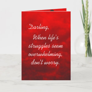 Cartão Romantic Wife Greeting Card