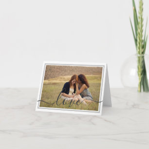 Cartão Romântico - Adicione Sua Própria Foto