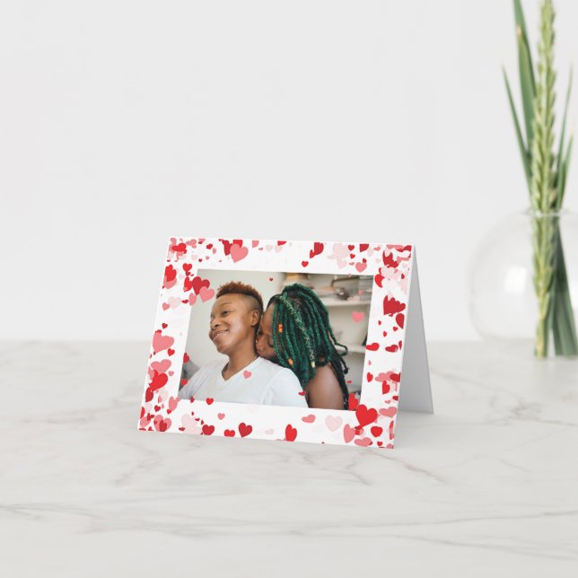 Cartão Romântico - Amor Lésbico (Frente)