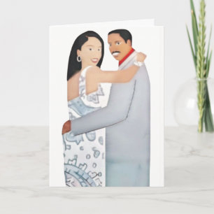 Cartão Romântico/Pensando Em Você, Notecard (Dentro De Va