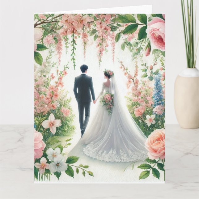 Cartão Romantik Wedding 5 (Frente)