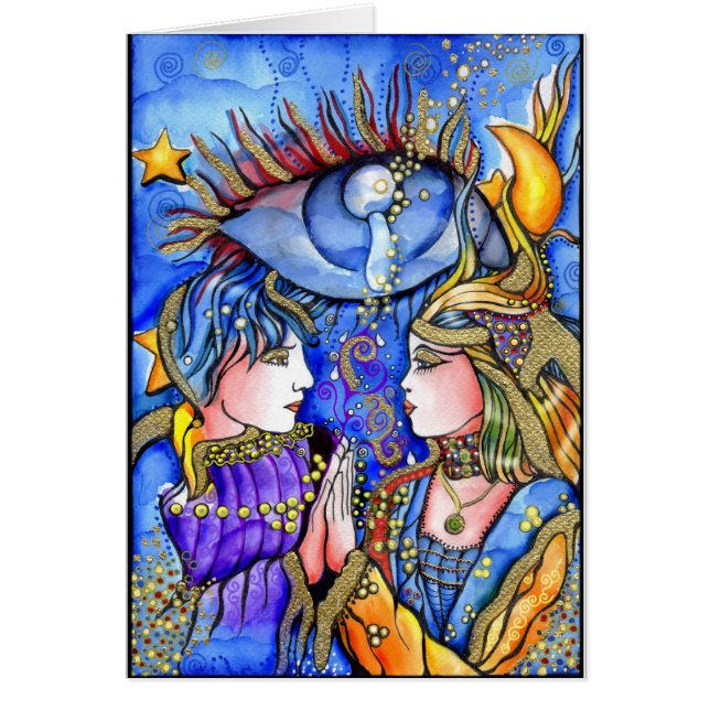 Cartão Romeo e Juliet (Frente)