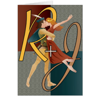 Cartão Romeo e Juliet, balé