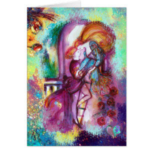 Cartão ROMEO E JULIET Corações Românticas dos Namorados