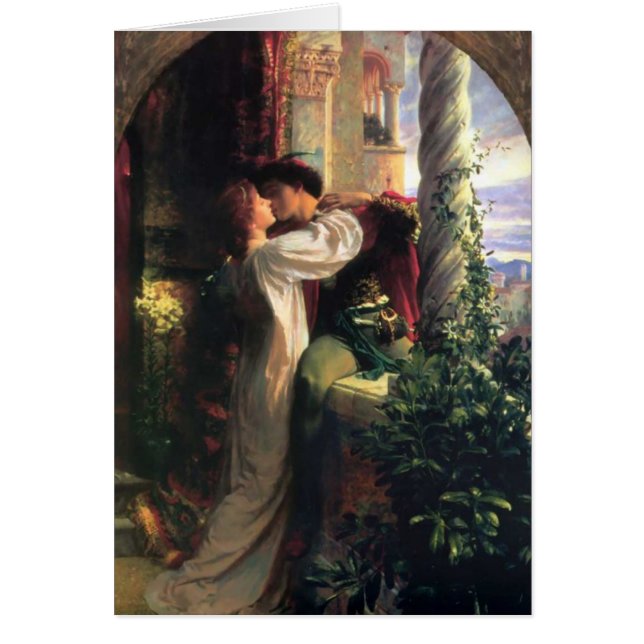 Cartão Romeu e Julieta Segredo do Amor (Frente)